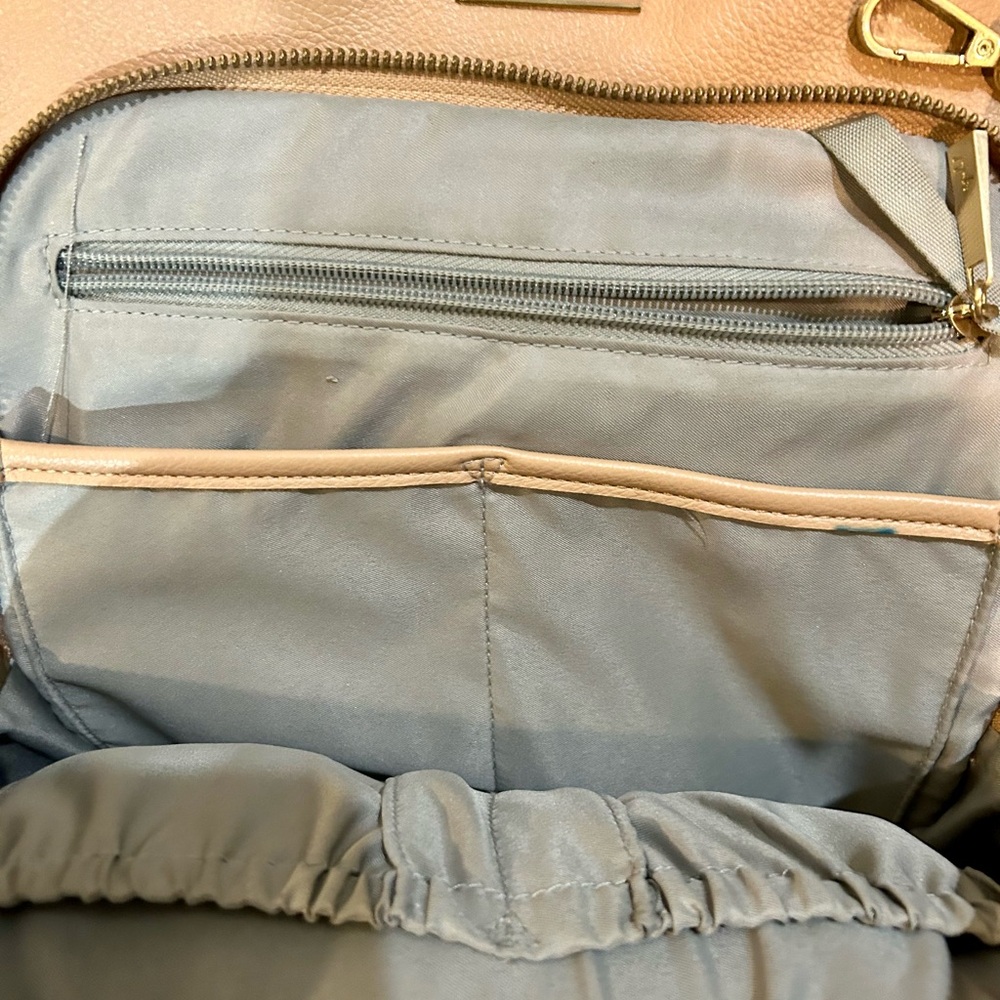 Jujube Million Pockets Backpack Vegan Leather Beige - Picture 15 of 15